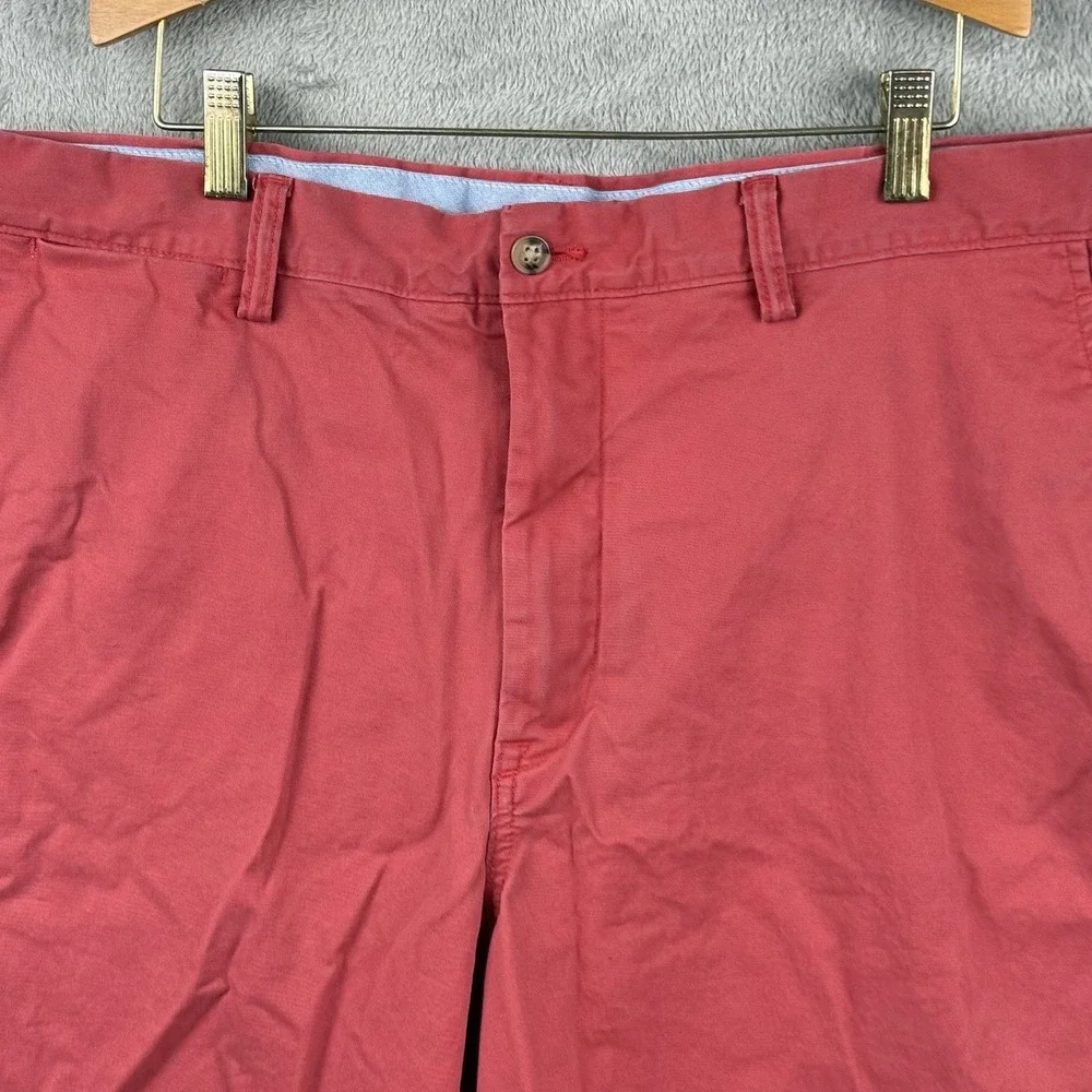 Polo Ralph‎ Lauren Chino Shorts Mens 38 Red Classic Fit 8.5'' Inseam Logo Preppy